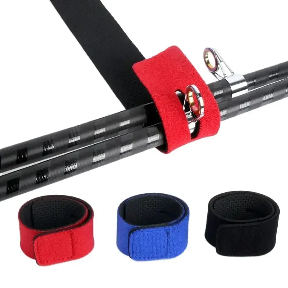 

Fishing RS3 Lure Fishing Rod Holder Belt Strap With Rod Tie Suspenders Wrap Fishing Tackle Boxes Tools Box Accessories