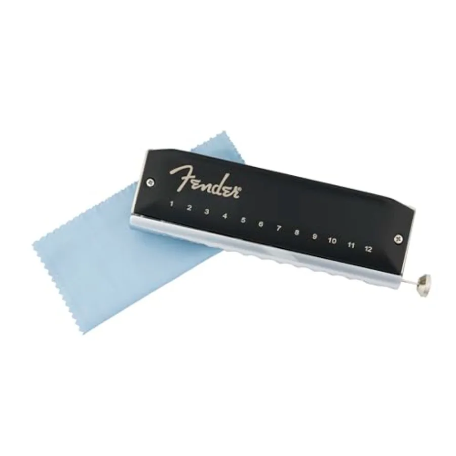 هارمونيكا Fender Groove Pro لوني لعشاق الموسيقى والمبتدئين 12 فتحة مفتاح C هدية مثالية للموسيقيين #3
