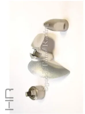 

Hot Racing CNC Machined Billet Aluminum Propeller Stainless Steel Conical M4 Propeller Nut Drive Dog For Traxxas Spartan Boat