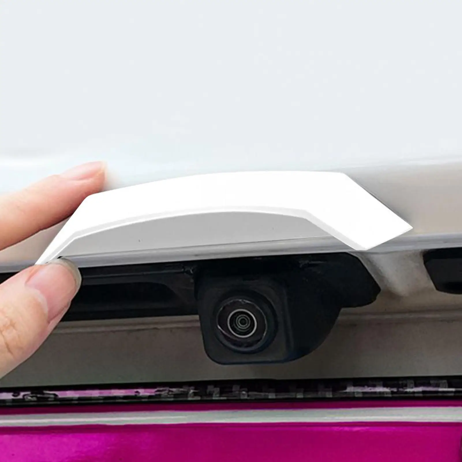 Backup Camera Rain Shield Backup Reverse Protective Accessories Reverse Camera Protector Shield for Truck SUV Van Sedan