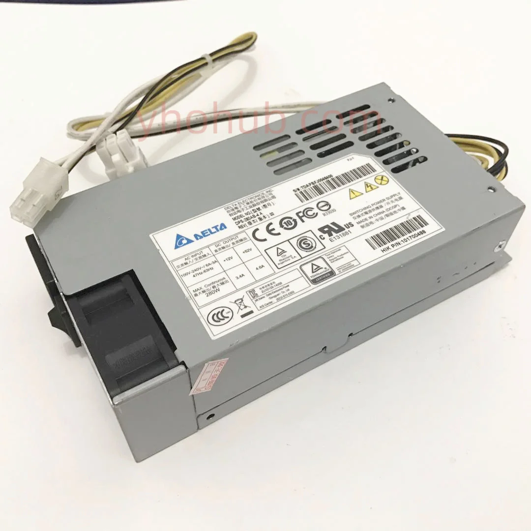 Delta Electronics DPS-280AB-4 A 101700488 Server Power Supply 280W FLEX PSU