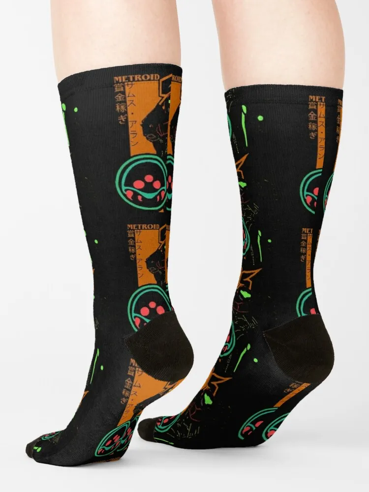 Profile-METROID-Bas Chaussettes de Compression