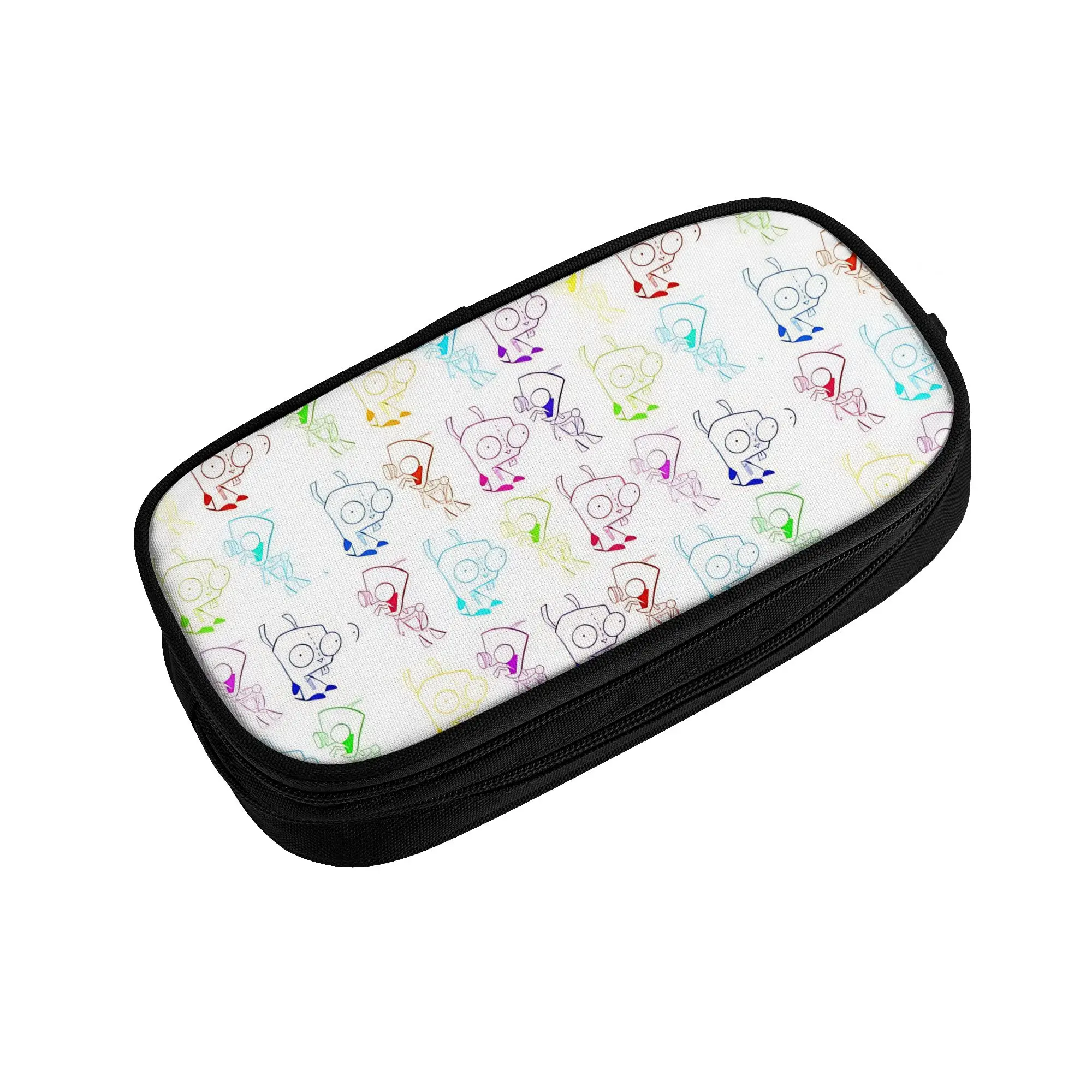 1 piece Lightweight robot sidekick Pencil Case Student Pen Bag Invader Zim School Pencil Pouch