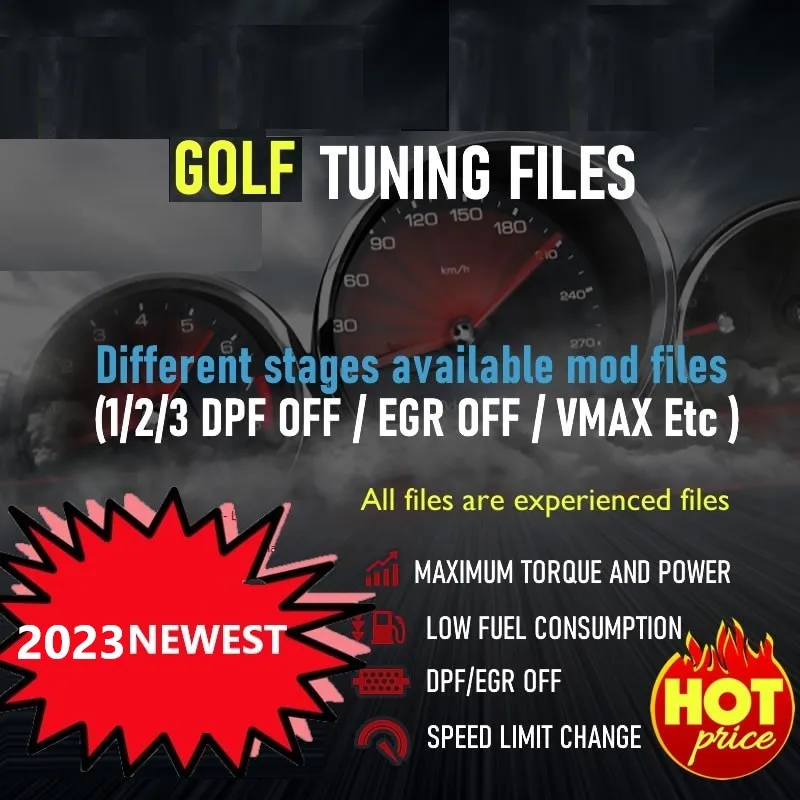 2023 Newest GOLF Tuning Files Stage1,Stage 2...etc