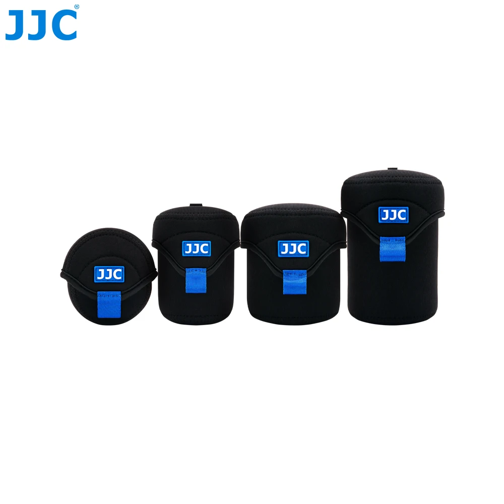JJC Water Resistant Neoprene Camera Lens Pouch Case Fold-Over Lens Bag for Mirrorless Lenses for Sony Canon Fujifilm  Fuji Nikon image 6