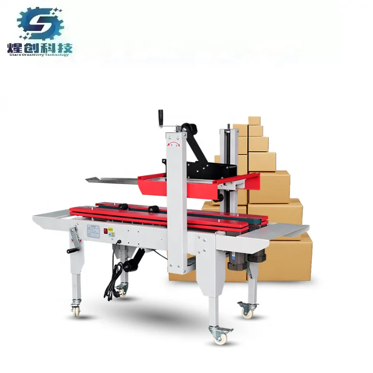 

Small Carton Box Semi Automatic Carton Sealing Tape Sealer Machines