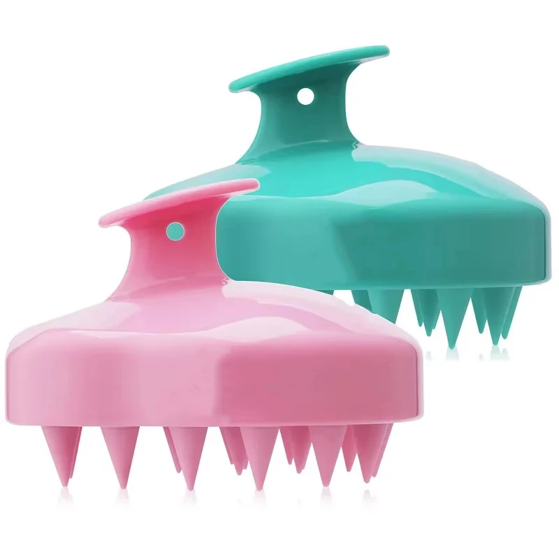 

Scalp Massager Shampoo Brush, Shower Hair Scrubber Scalp Exfoliator with Flexible Silicone Bristles for Dandruff,Women and Kids