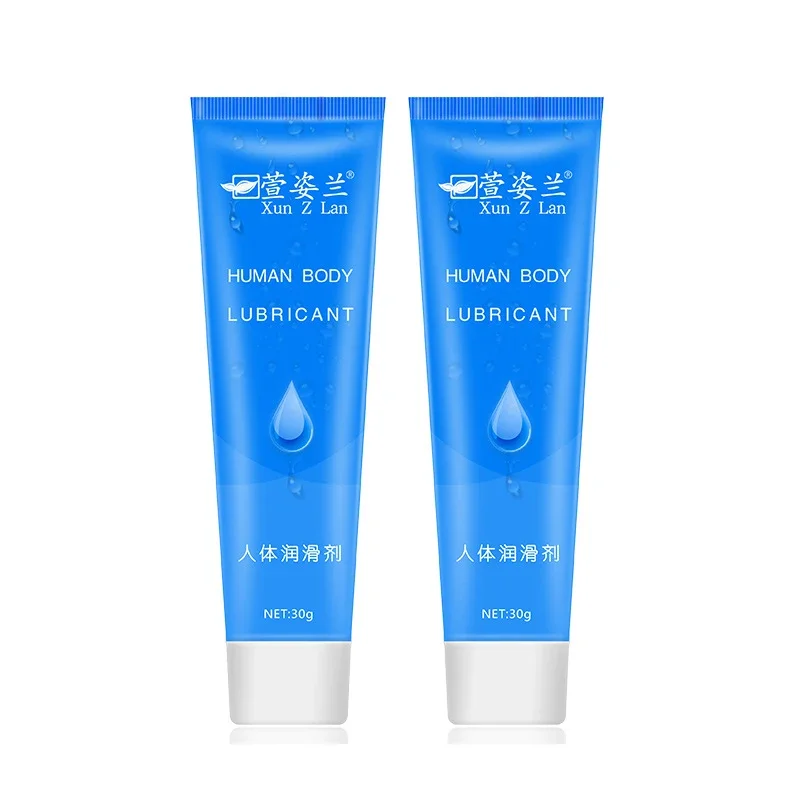 Xunzlan silicone anal lubricants 30g Sex Oil lubricant anal vaginal intercourse man female oral lubricant gay anal sex lubricant