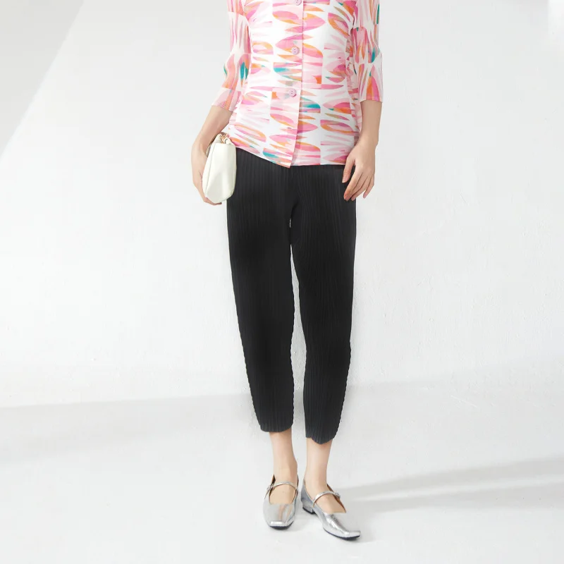 三宅ファッション トレンド ベーシック 薄手 外観 多用途 小男 9点 多用途 カジュアル ハーレン パンツ [25321zsj-202]