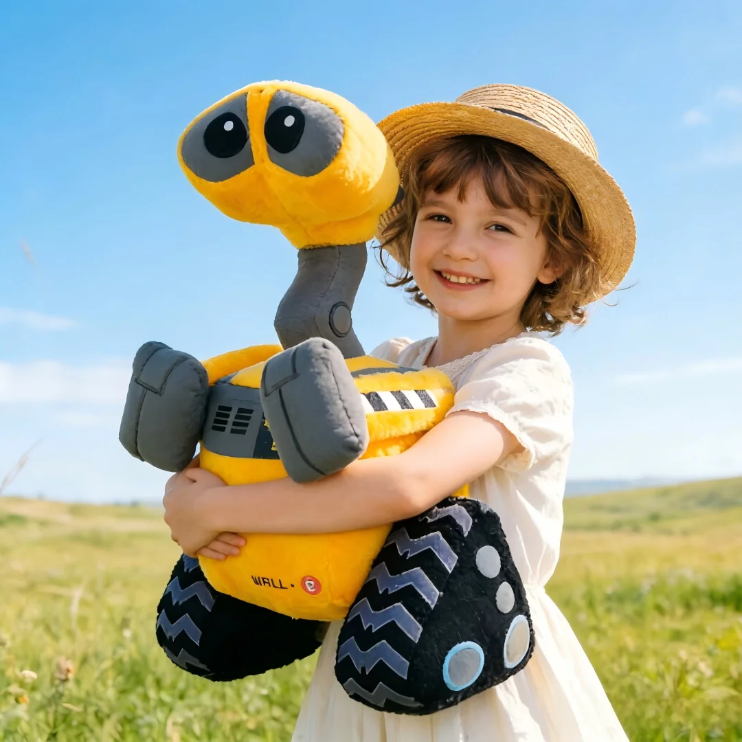 

Мягкая плюшевая кукла WALL-E 30 см, милый робот-персонаж из классического мультфильма, коллекционная игрушка, подарок на день рождения для детей