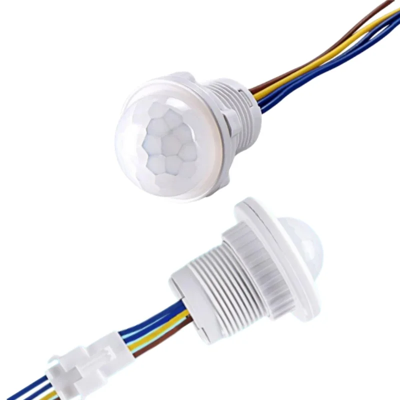 PIR Motion Sensor Switch Infrared Body Heat Detector 110V 220V LED Ceiling Lamp Lighting Control For Home Stairs Corridor