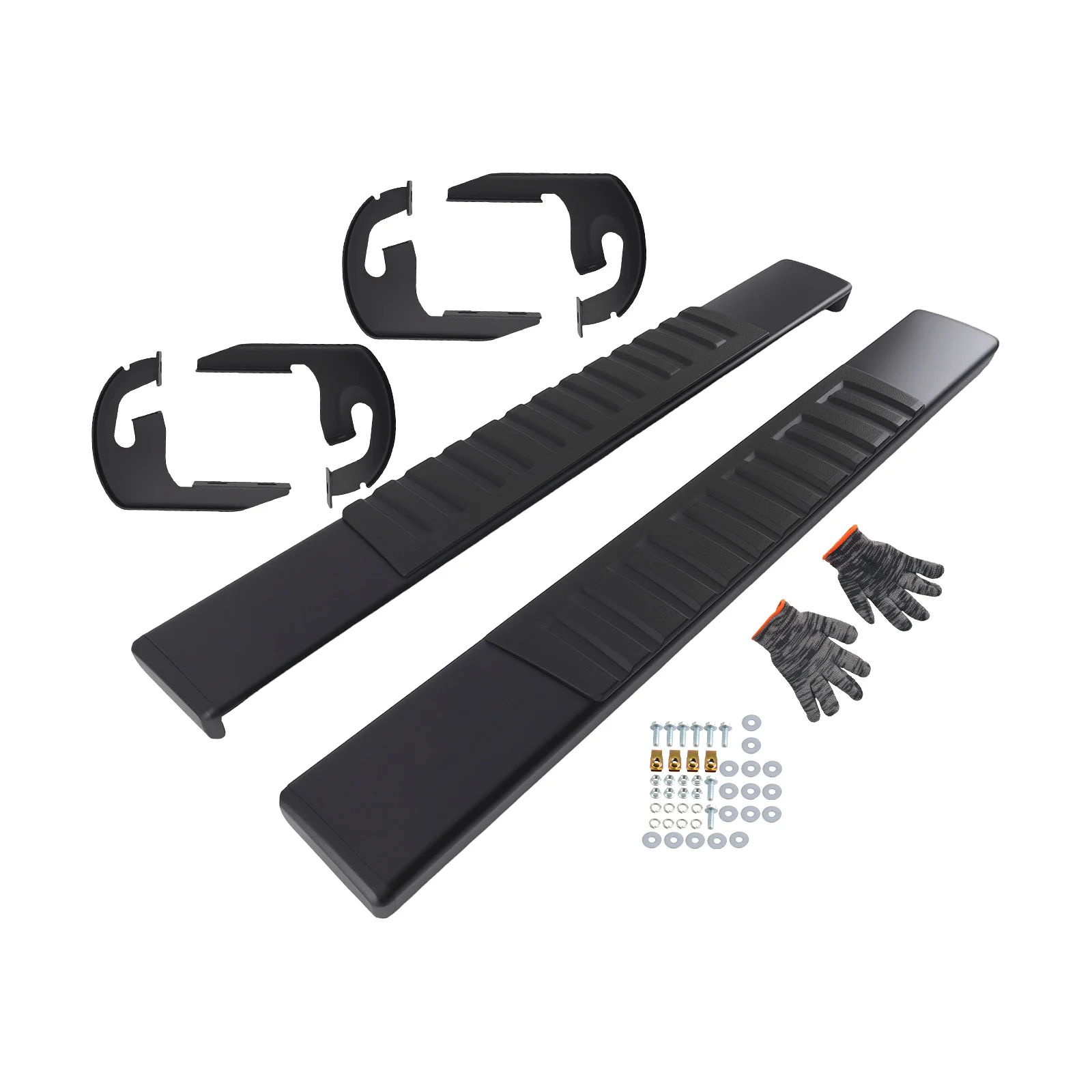 Step Rails Running Board Side Steps for Ford F-150 2004-2014 Non-Slip Surface