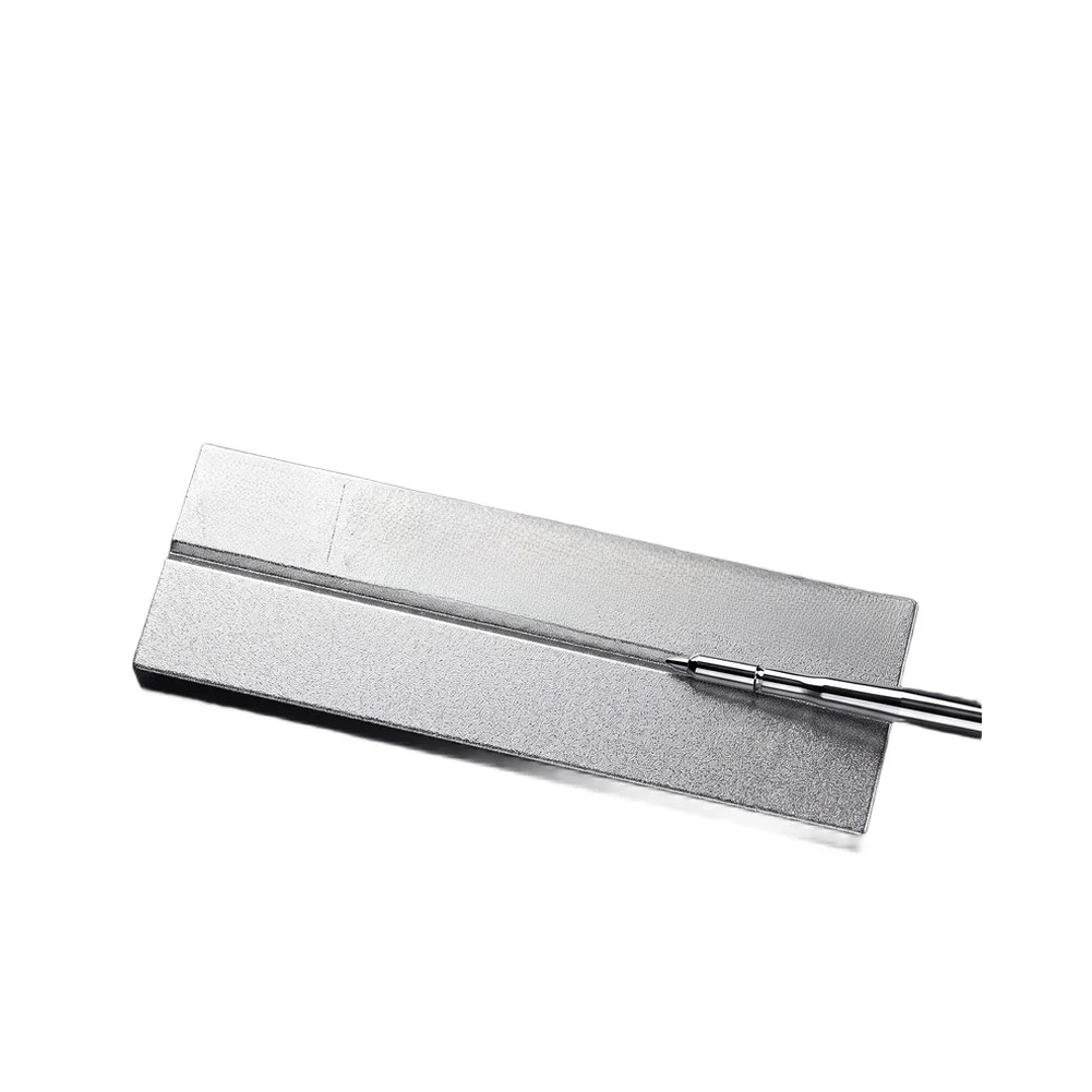 1pc HMT-MD25 Sharpening Stone Double-sided Whetstone V-shaped Groove For Polishing Repairing Tweezers Blades Soldering Iron Tips