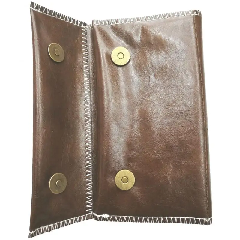 Practical Tobacco Pouch Handcrafted Wallet Bag Portable Tobacco Bag Imitation Leather Bag Waterproof Leather