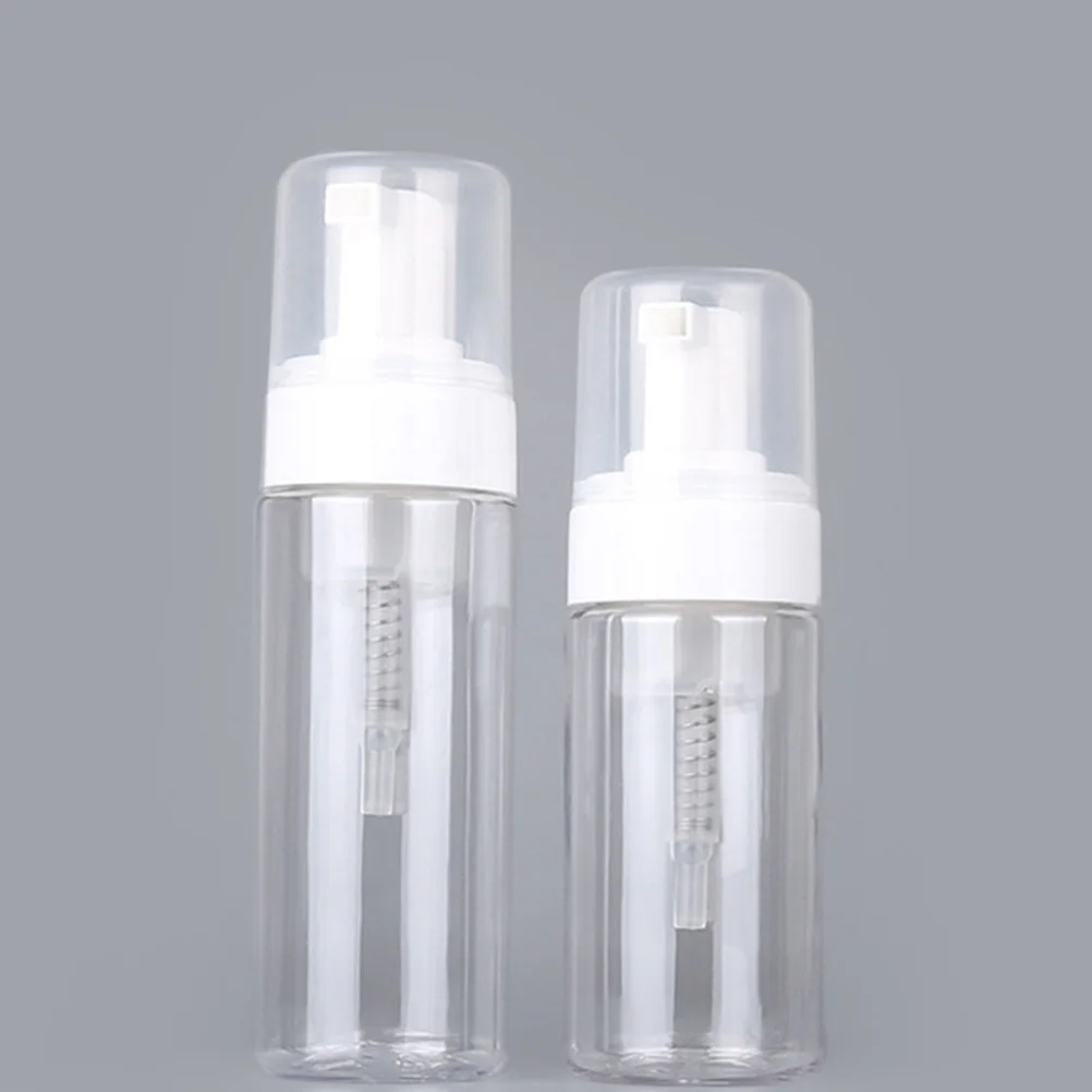 1 قطعة زجاجة توزيع الرغوة 100 مللي إعادة الملء البلاستيك السفر الحاويات مانعة للتسرب قابلة لإعادة الاستخدام مضخة للاستحمام غسول الشامبو