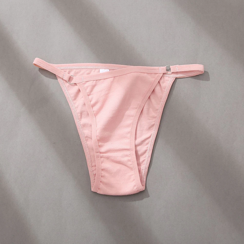 

Sexy Womens Lingerie Slim Waist Cotton Underwear Ladies Low Rise Underpants Quick Dry Panties Stretch Trunks Solid Knickers