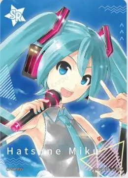 Hatsune Miku Kayou Official W3 Collection Cards Music Theme Booster Box Holographic Rare Anime Collectible Surprise Gift