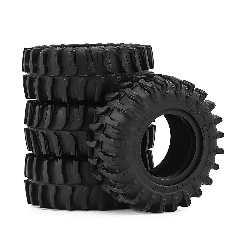 

0.7" Cling On RC Crawler Tires OD 36×14mm for Axial SCX30 Redcat Ascent-32 1/30–1/32 Scale