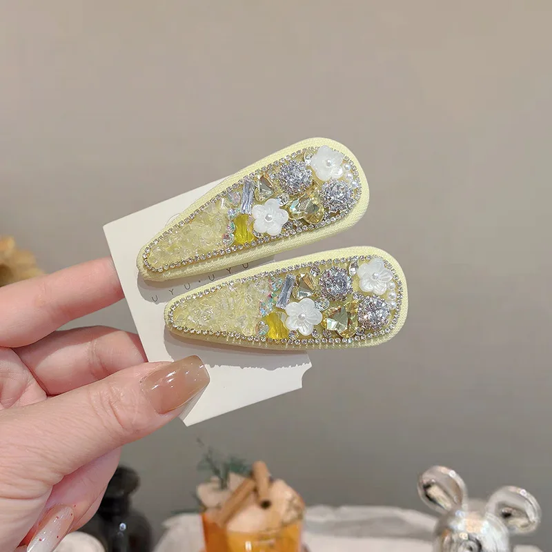 2pcs Fashionable Temperament Side Clip Cute Hair Clip Bangs Clip Women Accessories High quality Best Friend Gift Bulk Wholesale