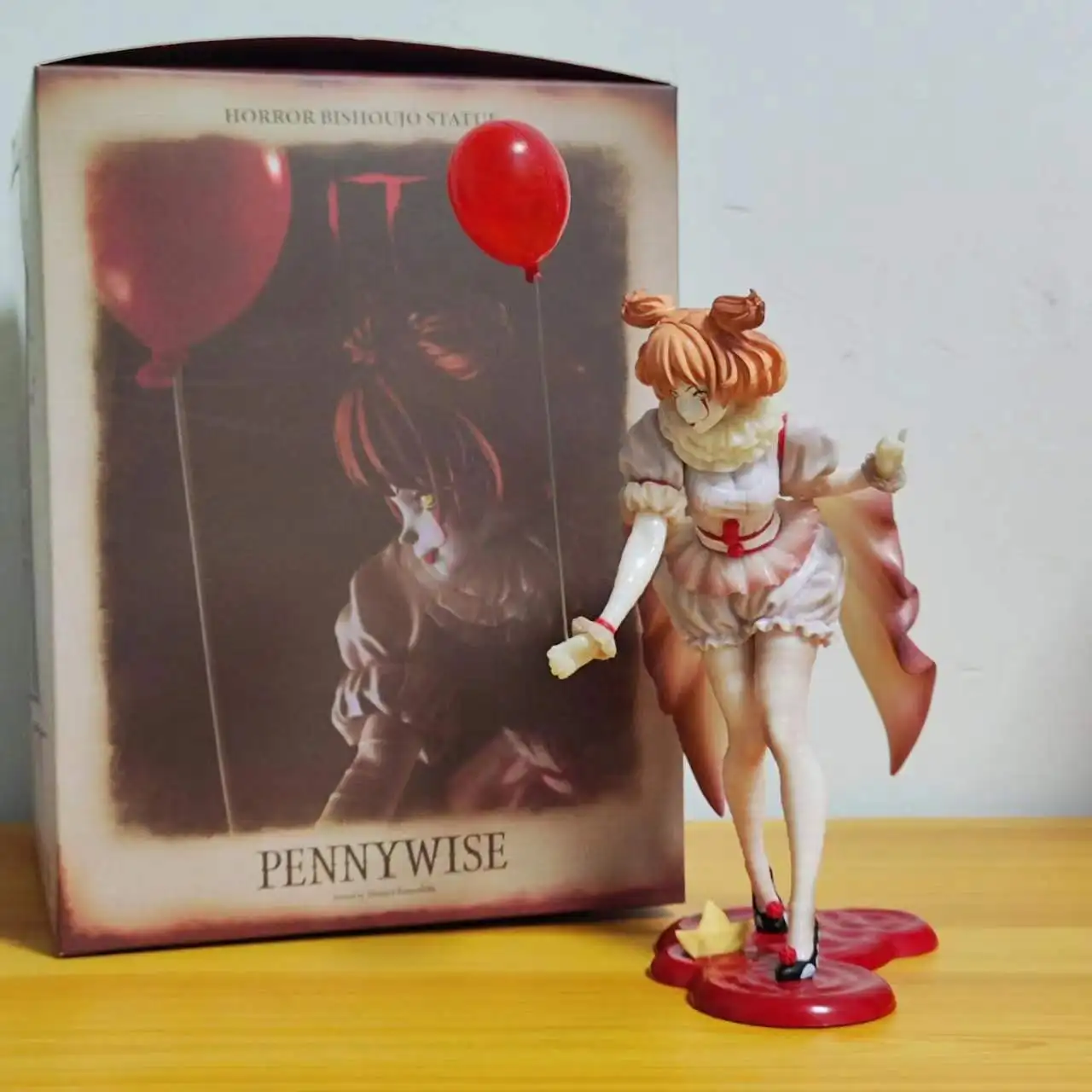 19 سنتيمتر ستيفن كينغ ذلك الشكل سيدة Pennywise Figma هالوين الرعب فتاة جميلة تمثال المقتنيات البلاستيكية حلية الهدايا اللعب