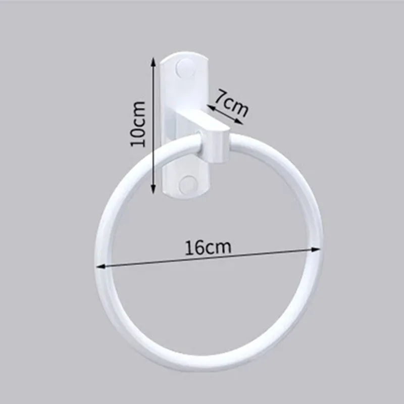 Portasciugamani Portasciugamani da parete Portasciugamani bianco Portasciugamani da bagno in alluminio Porta asciugamani da bagno