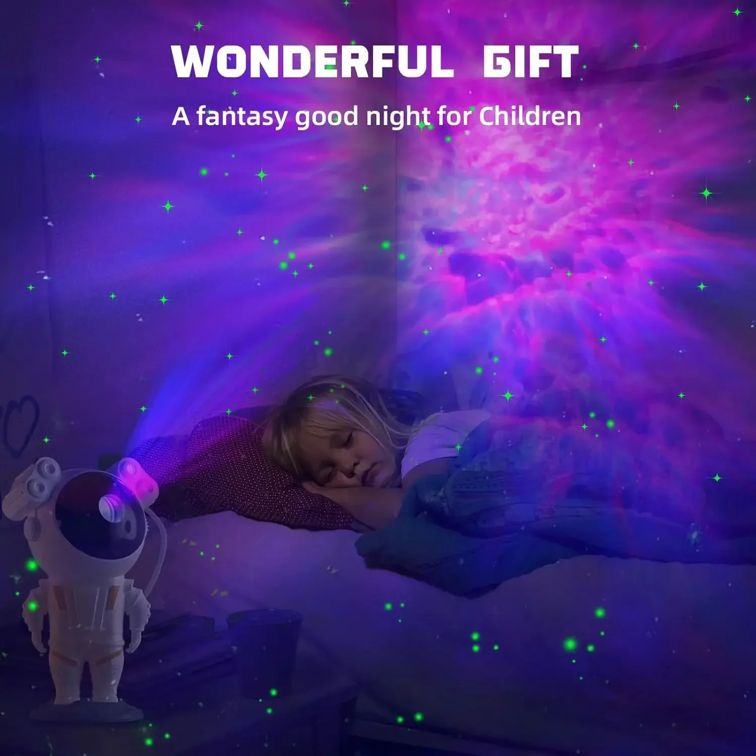 Star Projector Night Lights for Kids