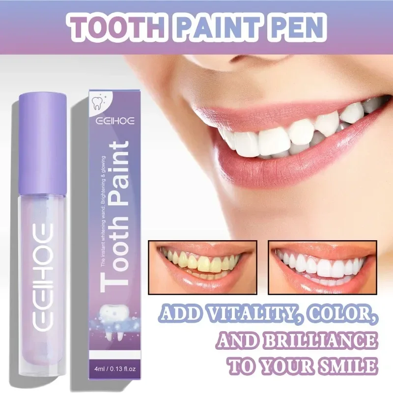 Penna per denti brighten Tooth paint Pen rimuovi macchie gialle placca per la pulizia degli odori tartaro alito fresco dentifricio per l'igiene orale