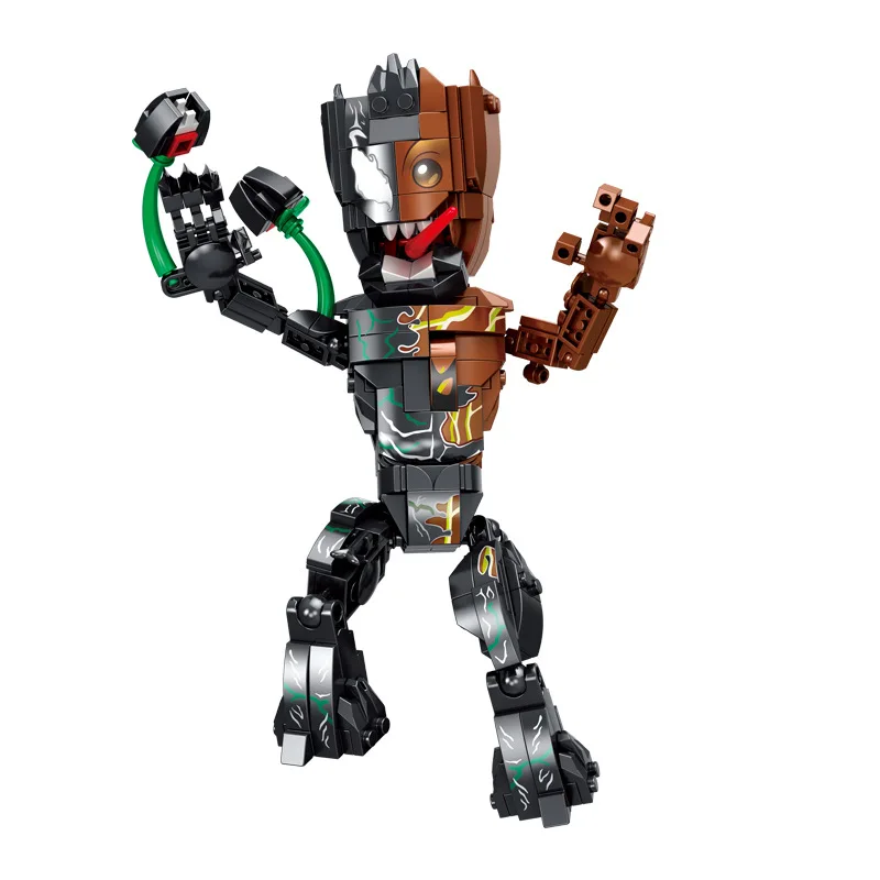 Groote Hero Building Blocks figures Treant Kid Gift Assembling Toy Model Characters Figurine Bricks Compatible With Lego