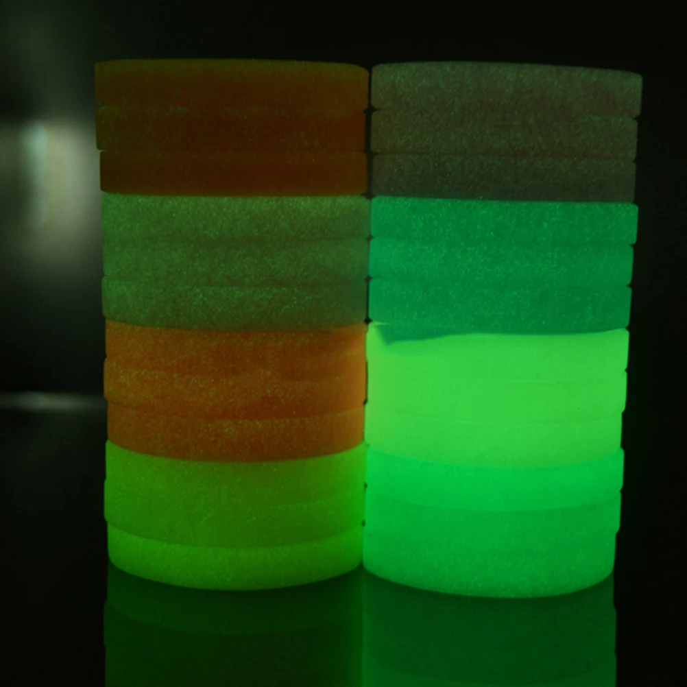 

20pcs /Set Sports Silicone Night Light Wrist Bands Eco-Friendly Glow In Dark Comfortable For Exercise Outdoor Accessories