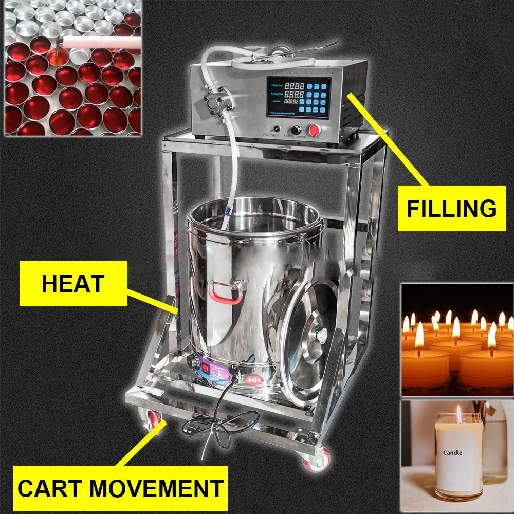 Factory Directly Wax Candle Making Machine Industrial Automatic Wax Melting Tank