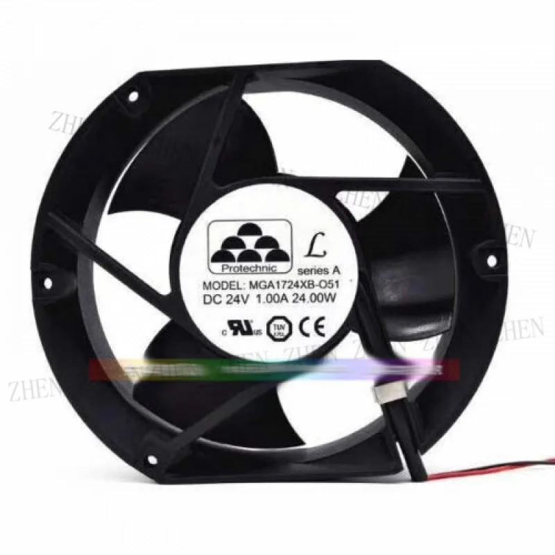 

Y ДЛЯ yongli MGA1724XB-051 24 В 1,0 А двухшаровой вентилятор охлаждения