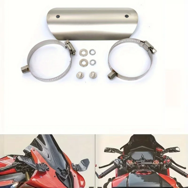 

Universal Motorcycle Exhaust Pipe Protector Heat Shield Cover Guard Anti-Scalding Cover Exhaust Protector Auto Parts