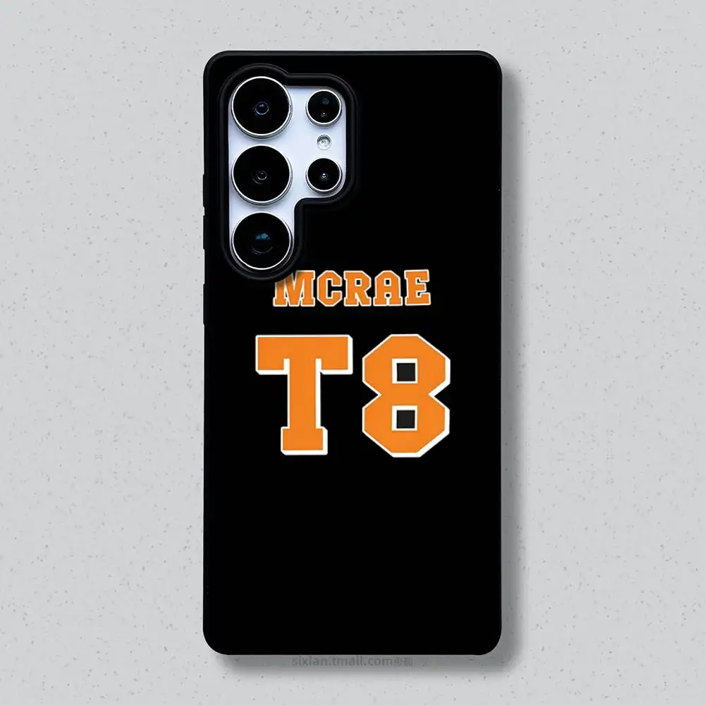 حافظة لهاتف سامسونج جالاكسي A 91,80,73,72,71,53,52,51,22,5G غطاء أسود ناعم مقاوم للصدمات من T-Tate