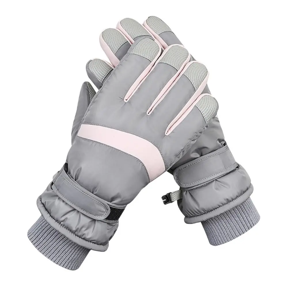 Guantes térmicos táctiles impermeables antiviento para invierno - imagen 5