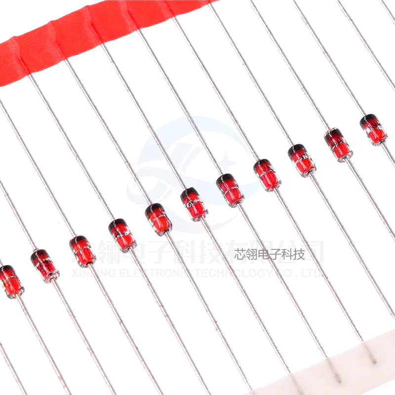 50PCS DIP voltage regulator diode 1N4753A DO-41 36V 1W Voltage regulator Zener diode