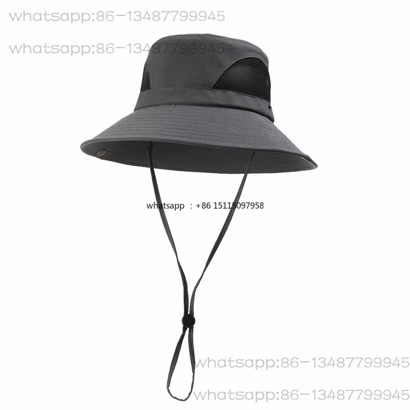 Summer fishing cap men's foldable cycling sunscreen cap quick drying outdoor