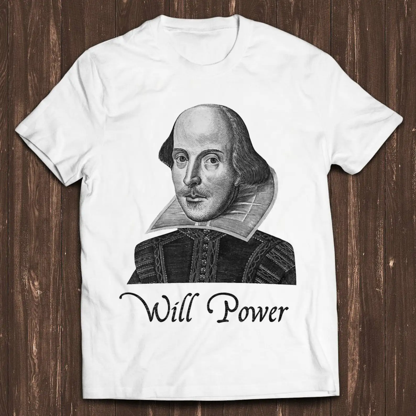 Will Power William Shakespeare Theatre To Be or Not To Be Romeo Juliet Retro Gamer Cult Meme Movie Music Cool Gift C1078