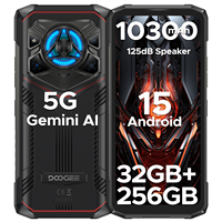 Global Version DOOGEE Blade20 Play 5G Rugged Phone 6.6'' Gemini Al 125dB Speaker 10300mAh Battery NFC Android 15 Mobile Phone
