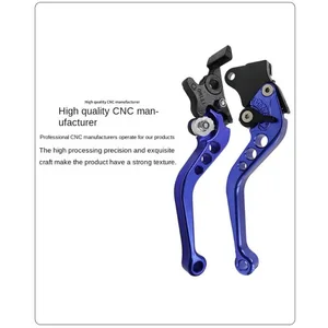 Motorcycle brake handle, CNC modification, clutch drum brake lever, adjustable handlebar set, modified parts 10 Main Sales Brakes - №5