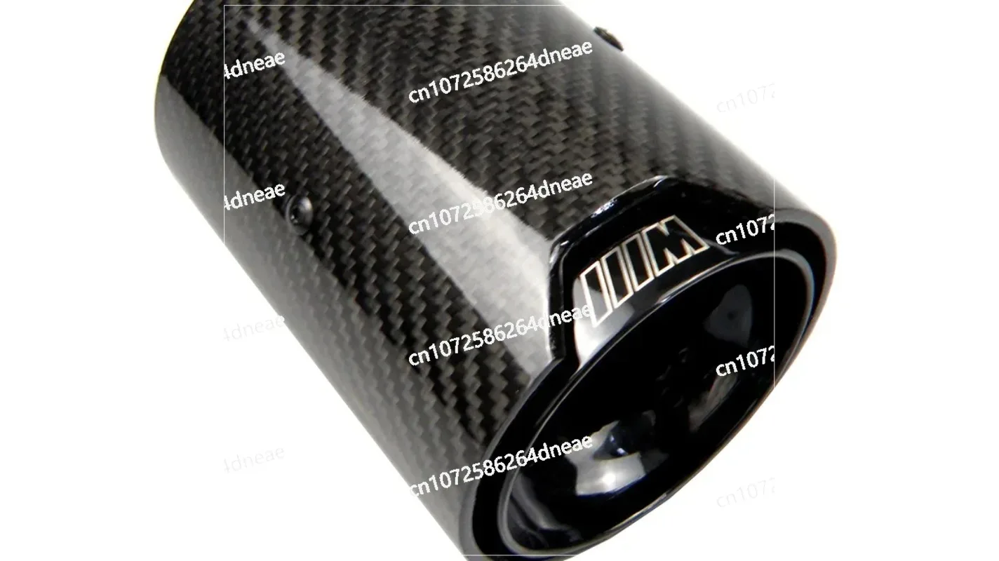 Coated Carbon Fiber Exhaust Tip Muffler for BMW M Performance Exhaust Pipe M2 F87 M3 F80 M4 F82 F83 M5 F10 M6 F12 F13 Black