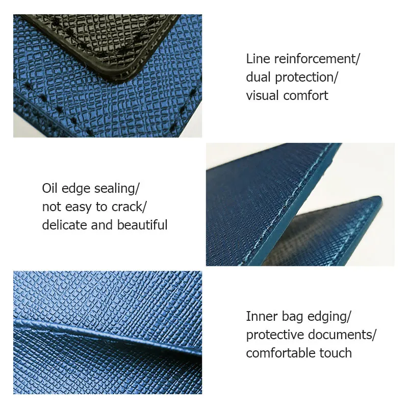 سيارة جواز سفر محفظة جلدية بطاقة الهوية عملة هدية محفظة لمرسيدس بنز W124 W203 W204 A CLASS B C E S