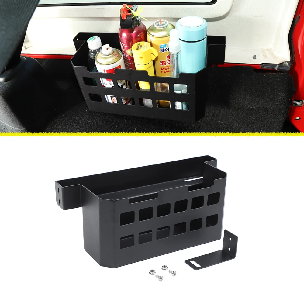 

Car Stowing Tidying Trunk Side Storage Box Organizer Accessories for Jeep Wrangler TJ JK JL 1997-2018 2019 2020 2021 2022 2023