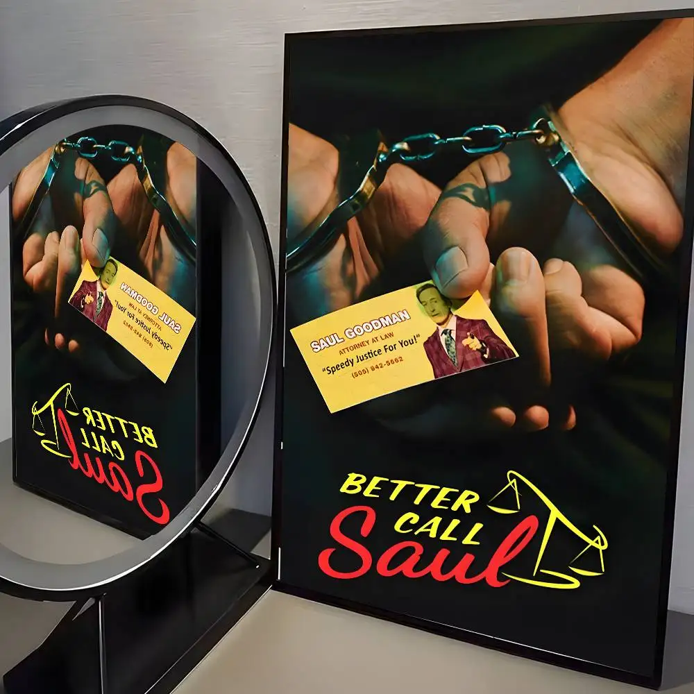 ملصق B-Better C-Call S-Saul TV Series ملصقات ذاتية اللصق مناسبة لأي سطح جدار مقاوم للماء والرطوبة