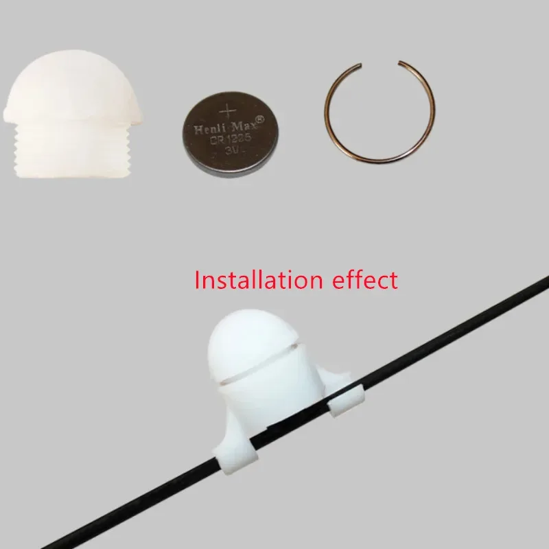 Fishing Sea Rod Alarm High Sensitivity Automatic Fish Bite Sensor Electronic Intelligent Sensing Hook Bite Signal Light image 5