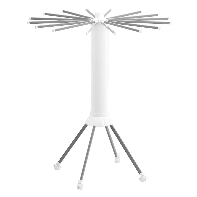 

Folding clothes drying rack balcony household floor-to-ceiling multi-functional mobile clothes drying rack quilt drying artifact