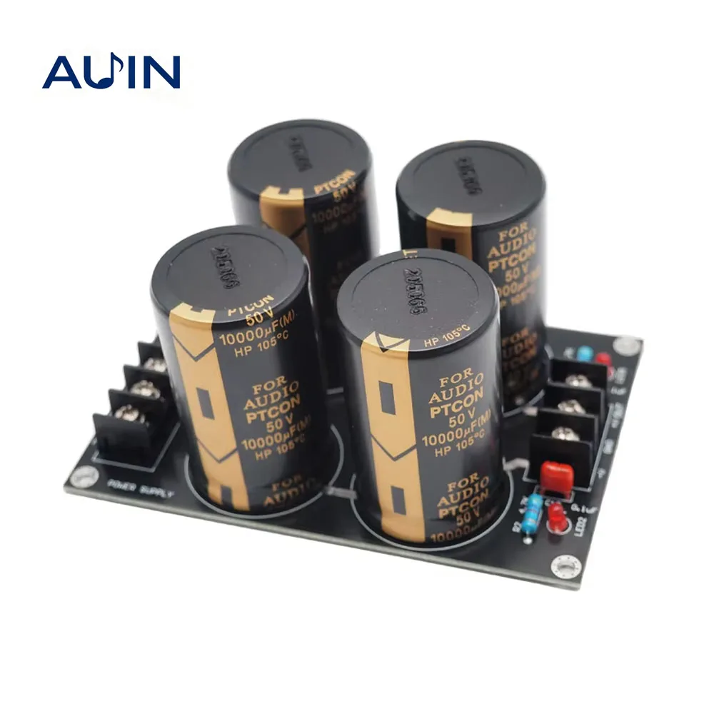 AUIN 50V 10000uf Rectifier Filter Power Supply Amplifier Board Rectifier AC to DC Power Supply DIY LM3886 TDA7293 Amplifiers