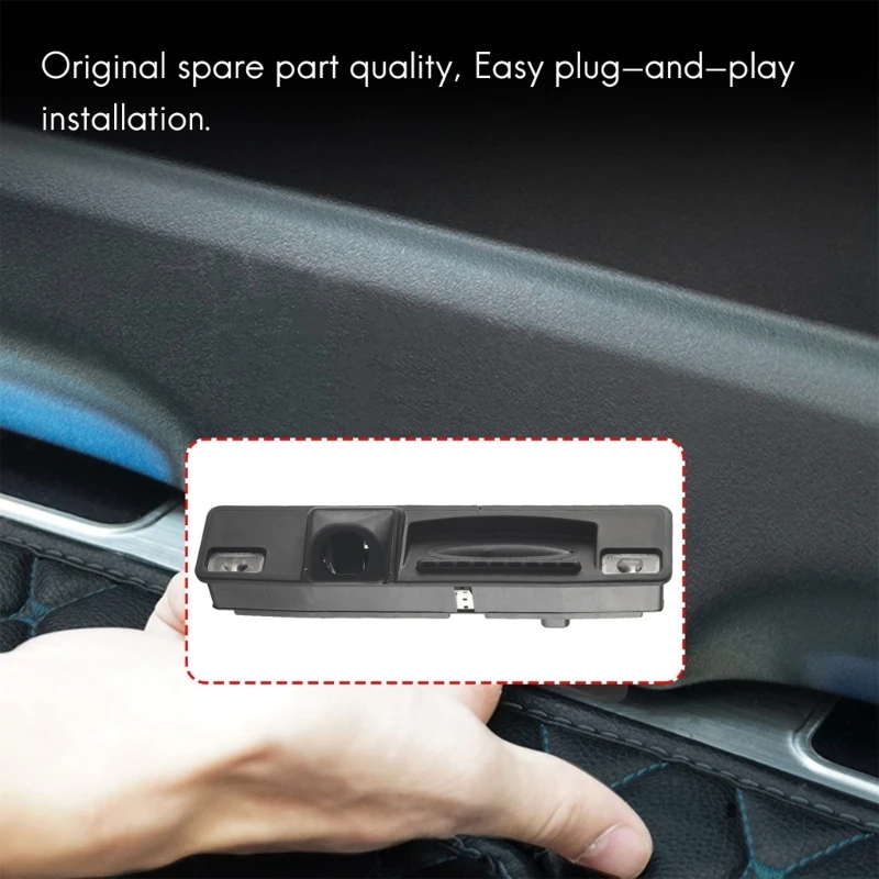 Car Trunk Handle Switch for Focus 12-18 F1EB-19B514-BE F1EB-19B514-BC Tailgate Handle Open Switch with Camera Hole - view 6