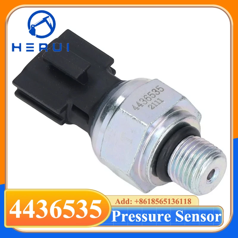 

Pressure Sensor Switch 4436535 For Excavator ZX200 ZX210 ZX230 ZAX240 ZAX330 ZX470 EX200-2/-3/-5