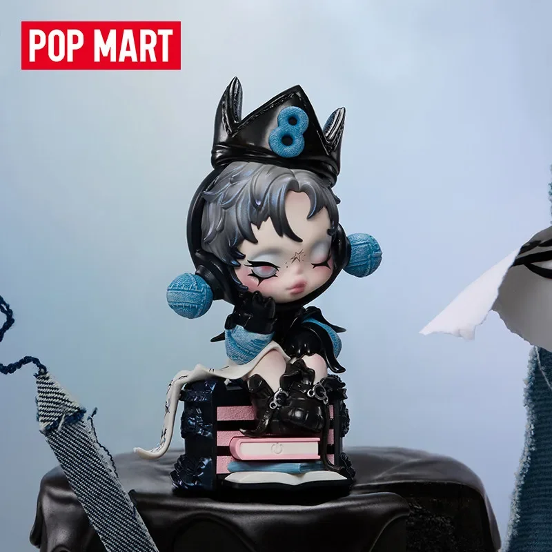 POPMART SKULLPANDA Chapter 8 Figure Hang Card  Blind Box Guess Bag Desktop Decoration Cute Model Gift Blind Bag Toys view 2