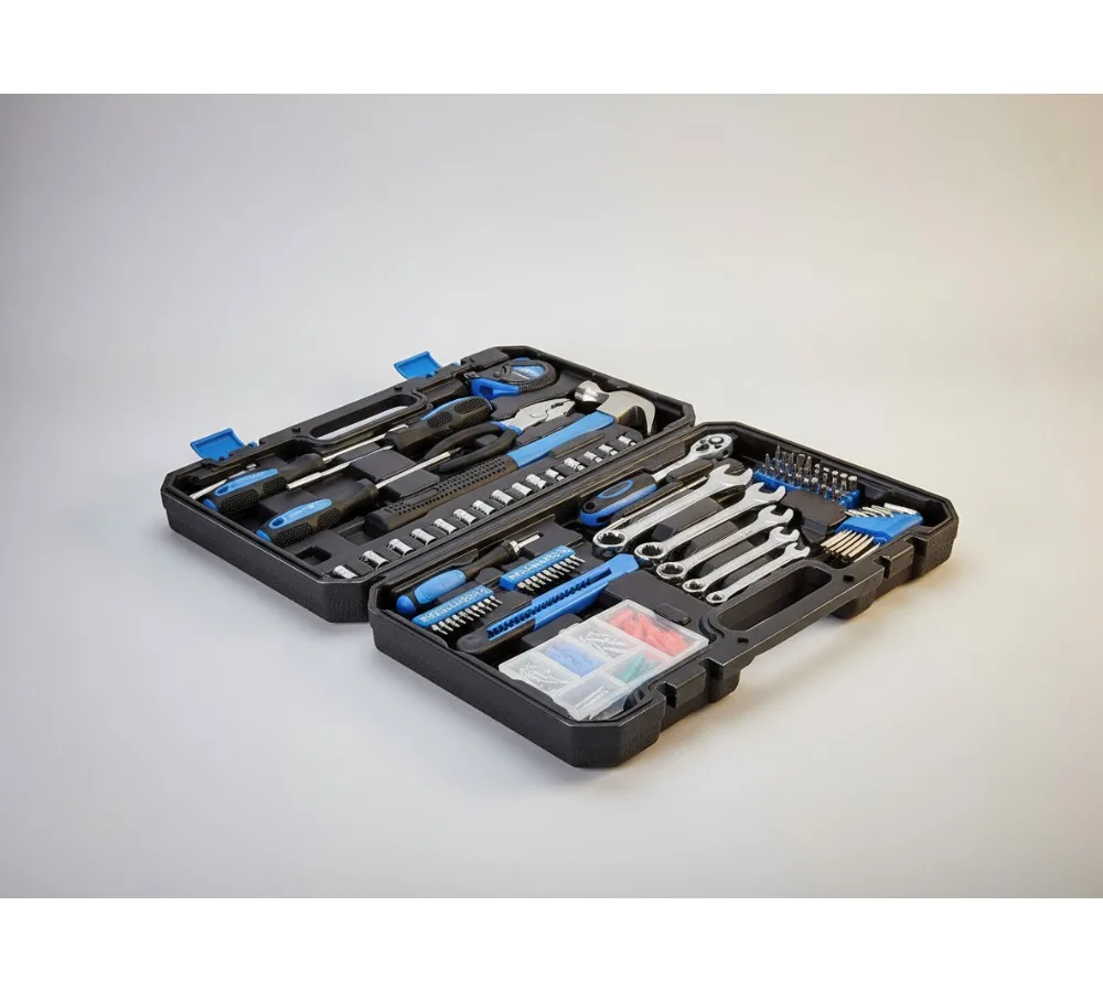 

Профессиональный набор торцевых ключей из 180 предметов с ящиком для инструментов — набор инструментов для ремонта автомобилей и домашнего обслуживания своими руками